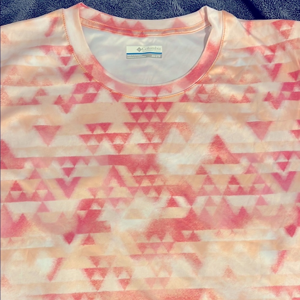 Columbia Pink Geometric Dress